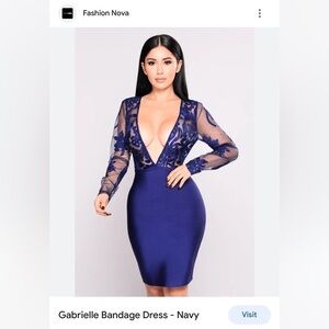 Fashion Nova size Medium Dress with tag